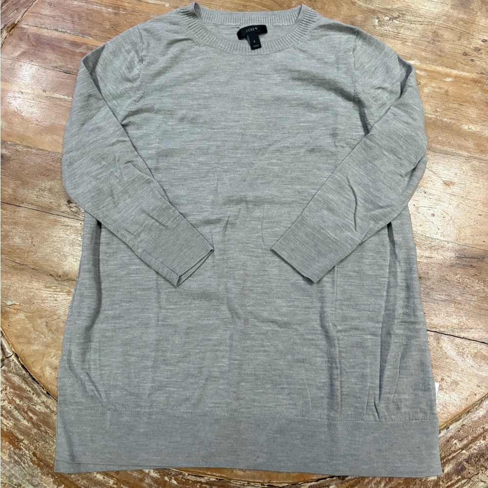 JCrew 100% Lightweight Merino Wool Crewneck Sweater